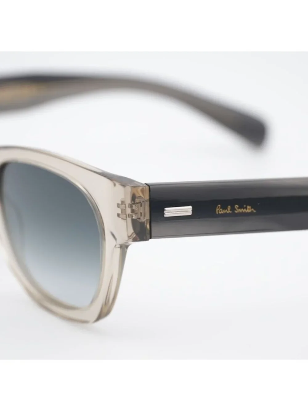 Paul Smith PSSN097 HIGHGATE 278 Sunglasses Sand Square Frame, Blue Lenses